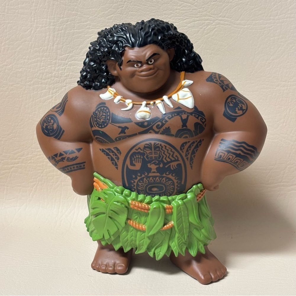 Disney Moana Maui Doll 8 inch Figure Toy Walt Disney Pictures Dwayne Johnson